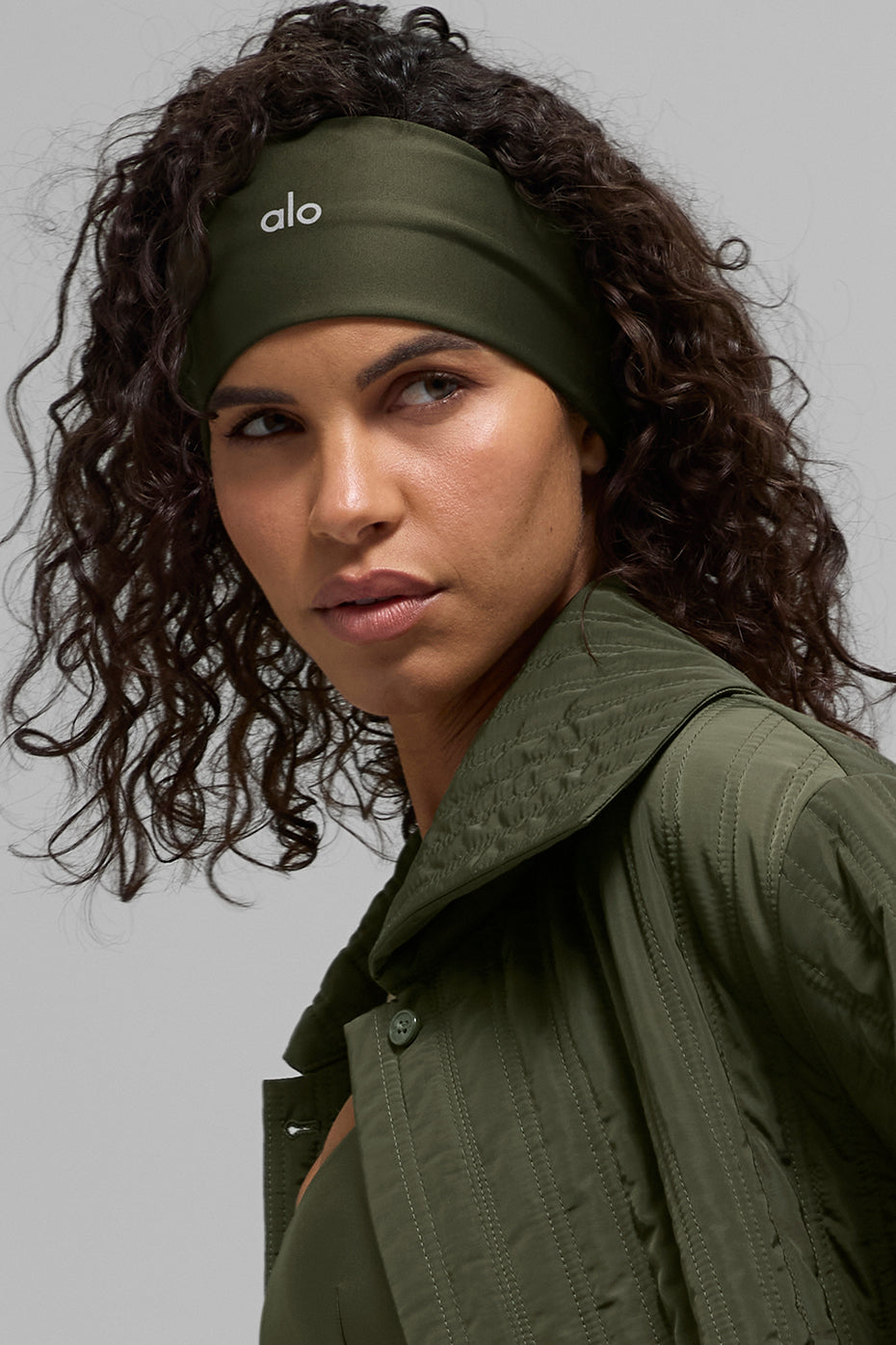 Airlift Headband - Green Olive