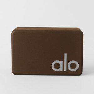 Uplifting Yoga Block - Espresso/Silver