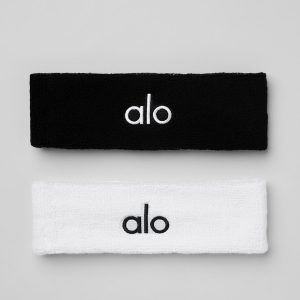 Glow Sweatband (2-Pack) - Black/White