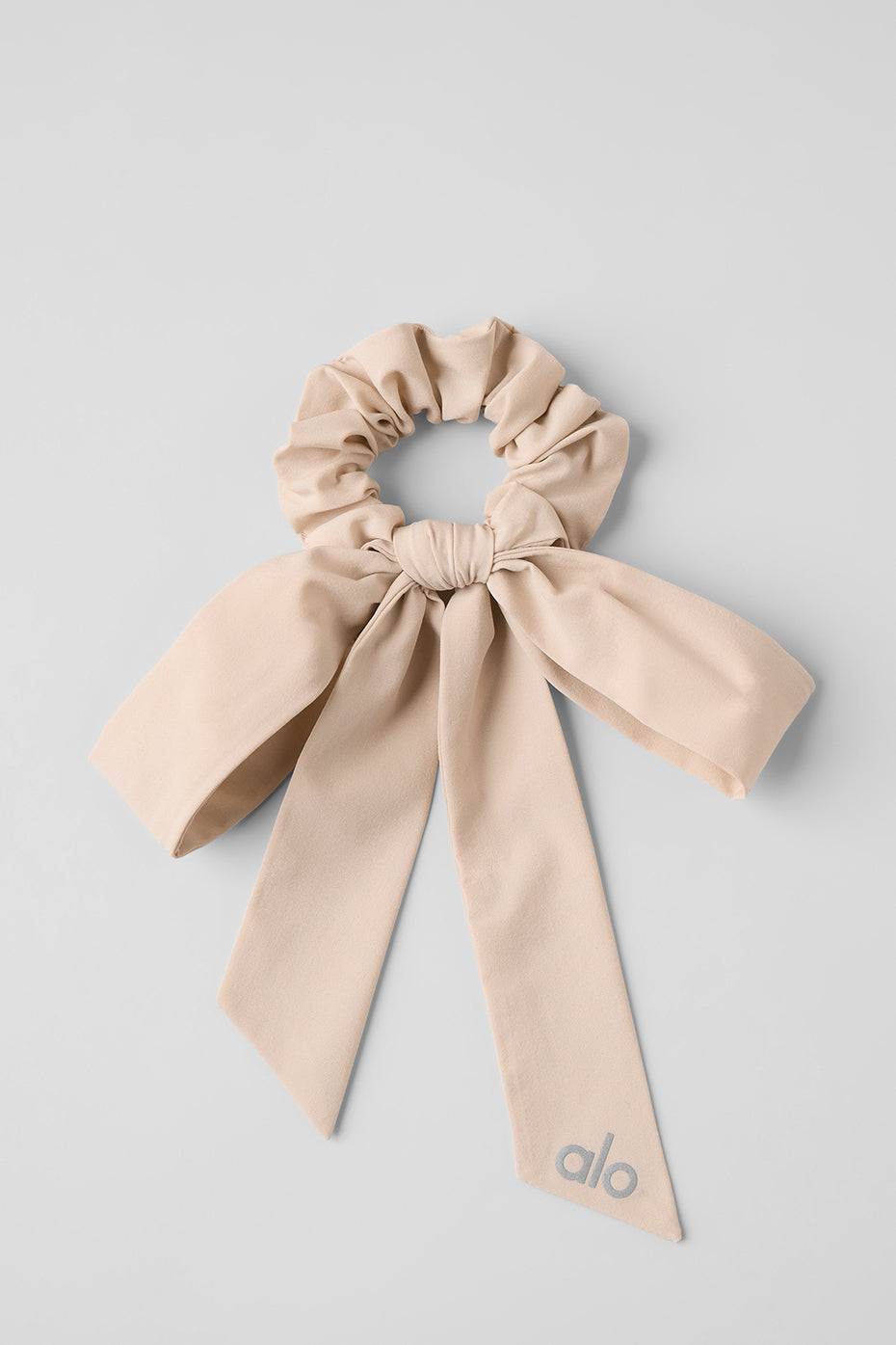 Love Knots Tie Scrunchie - Macadamia - Image 2