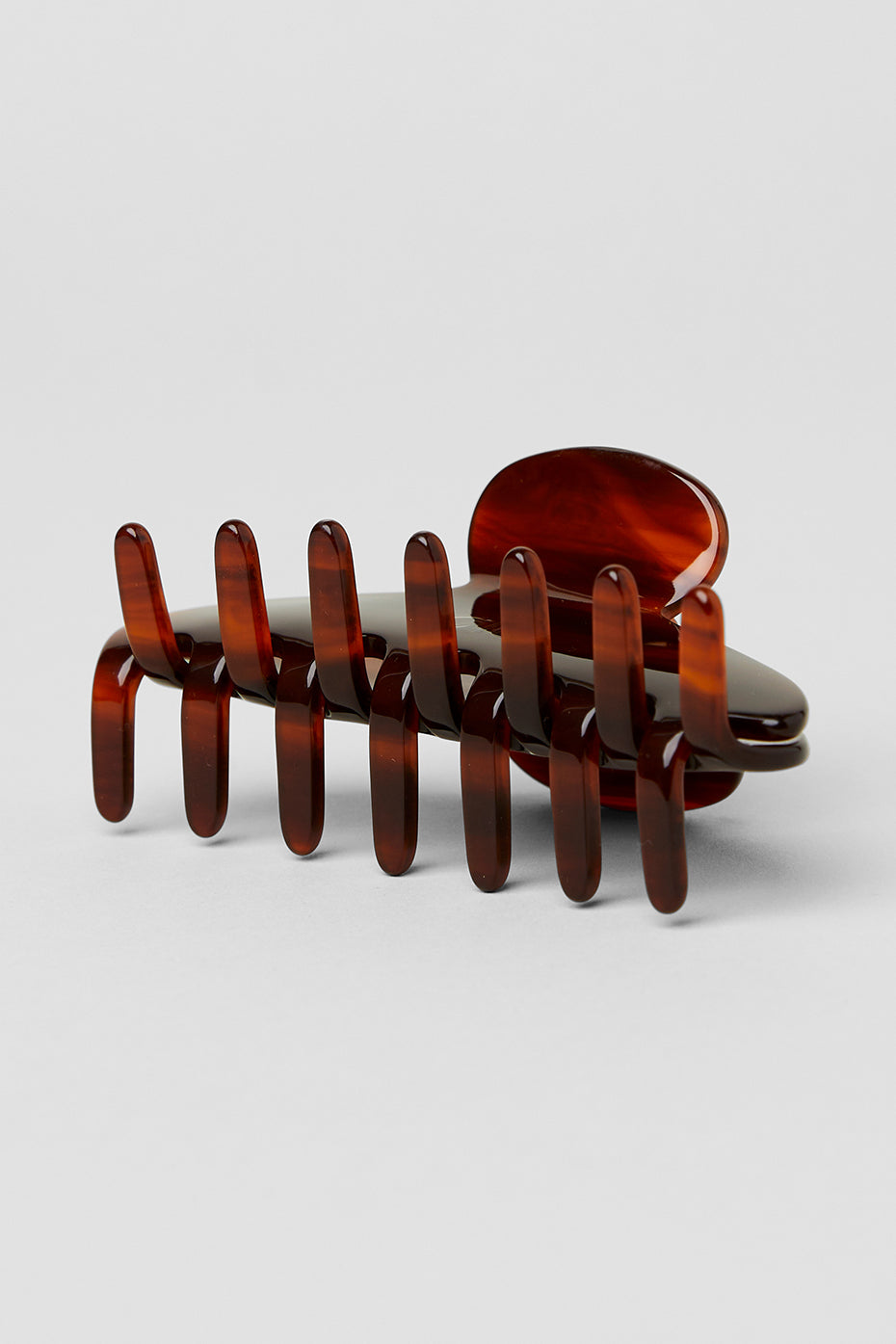 90's Claw Clip - Brown Tortoise - Image 3