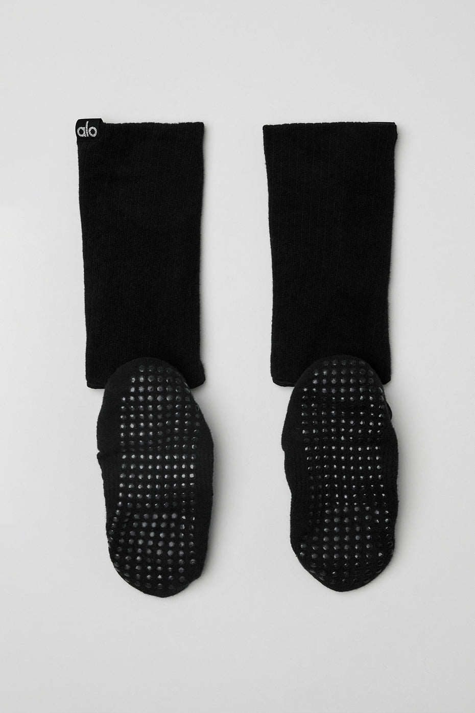 Women's Strappy Siren Grip Sock - Black - Image 4