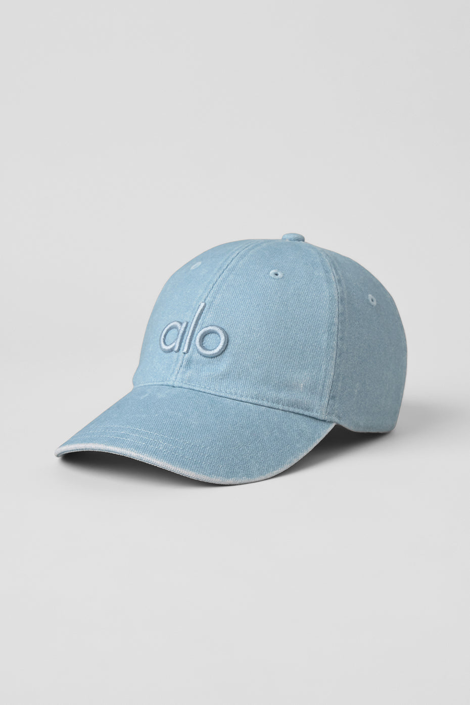 Washed Off-Duty Cap - Light Denim - Image 2