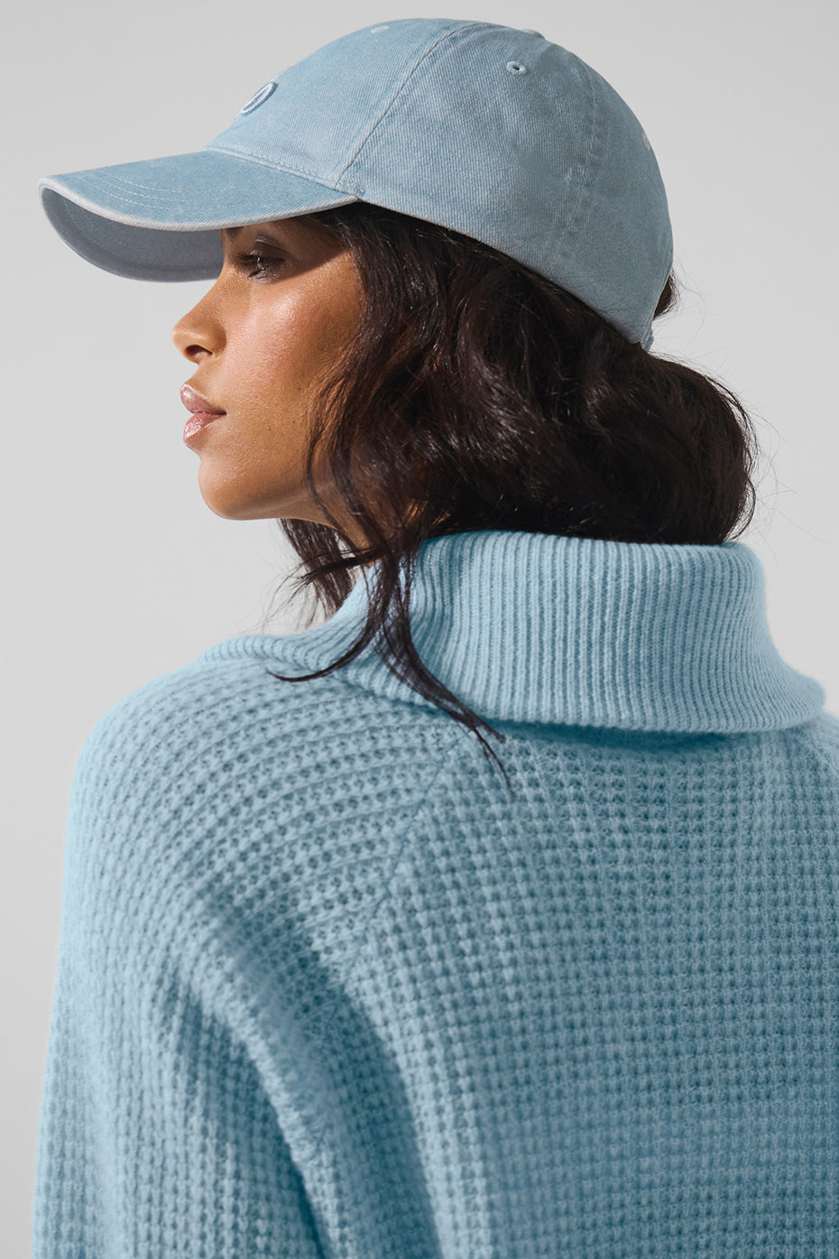 Washed Off-Duty Cap - Light Denim - Image 3