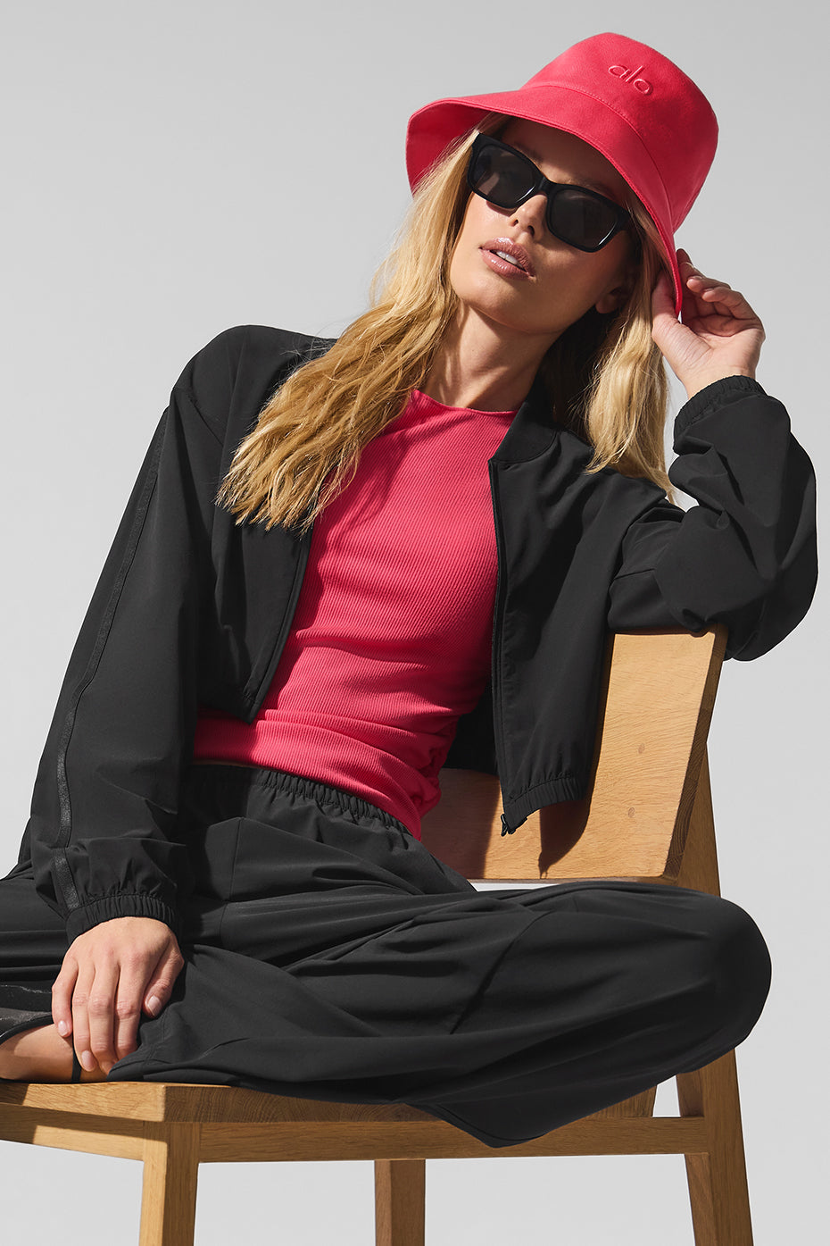 Weekender Bucket Hat - Candy Red - Image 2