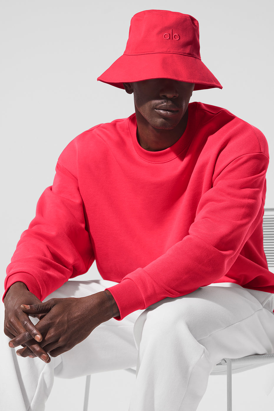 Weekender Bucket Hat - Candy Red - Image 4