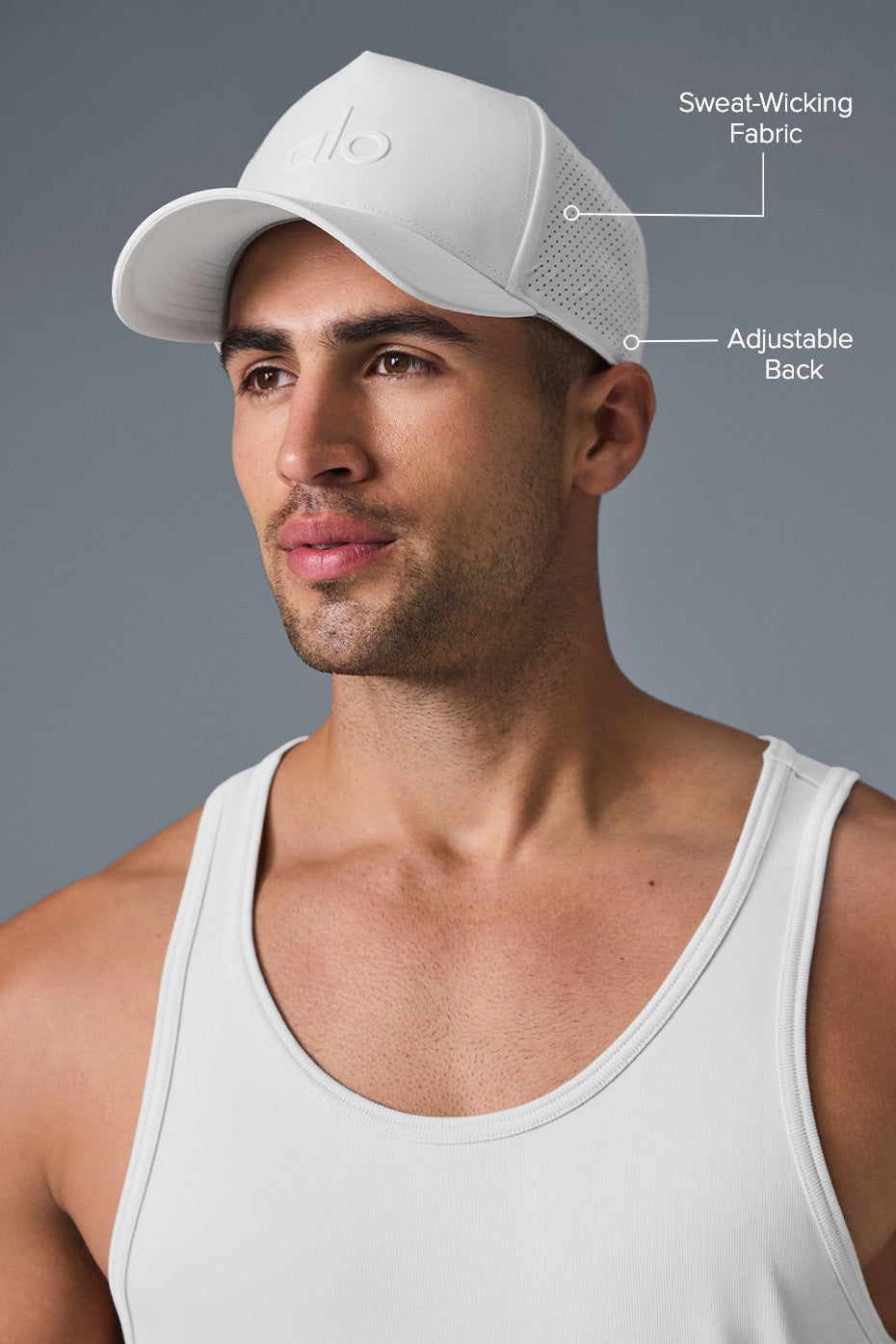 Performance District Trucker Hat - White - Image 4