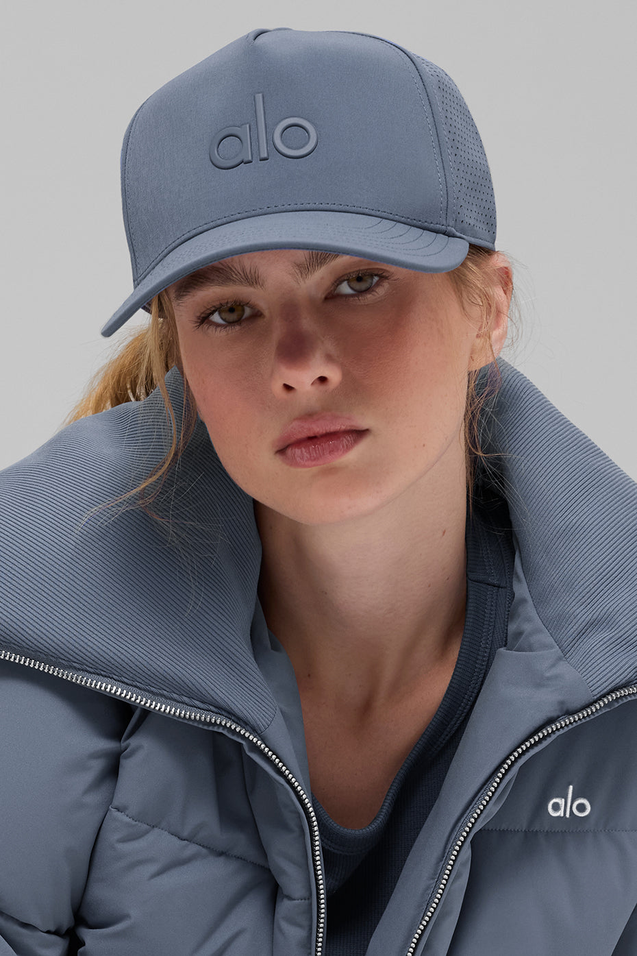 Performance District Trucker Hat - Bluestone - Image 2