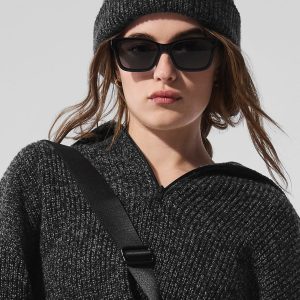 Marl Beanie - Black Marl