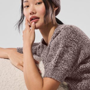 Marl Beanie - Mushroom Marl