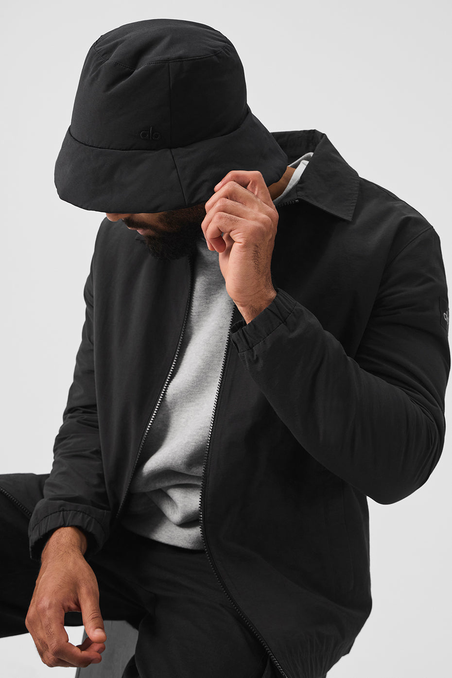 Good Shade Puffer Bucket Hat - Black - Image 4