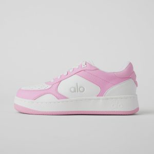 ALO Recovery Mode Sneaker - Pink/White
