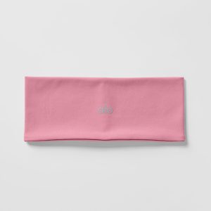 ALO Softsculpt Wide Headband - Pink Wild Rose