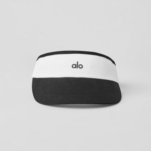 Colorblock Visor - Black/White