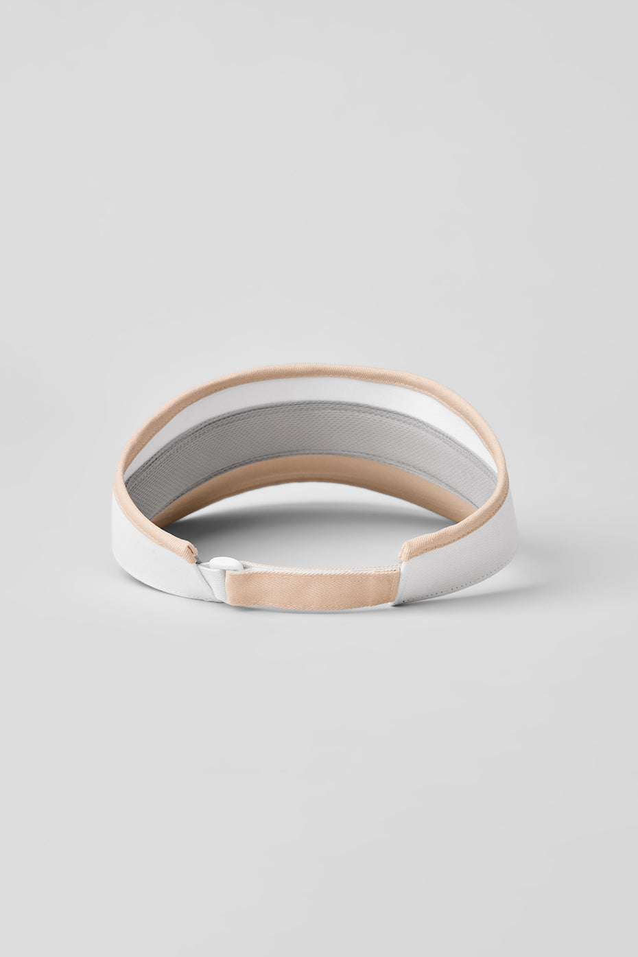 Colorblock Visor - Macadamia/White - Image 4