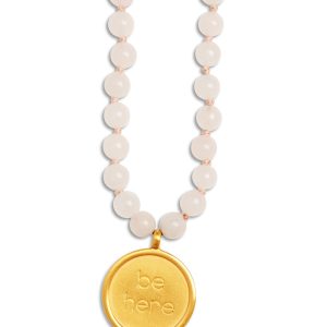 Rose Quartz Mala Necklace