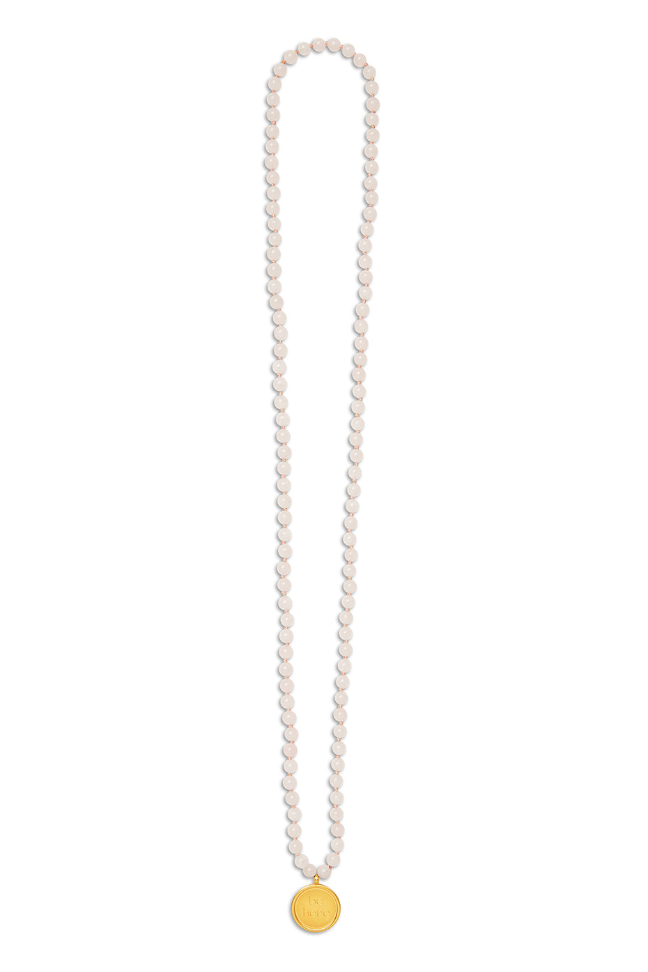 Rose Quartz Mala Necklace - Image 3