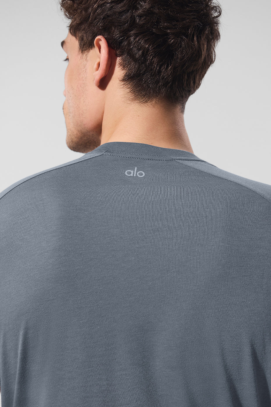 Triumph Raglan Tee - Steel Grey - Image 3