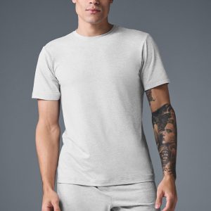 Conquer Reform Crewneck Short Sleeve - Athletic Heather Grey