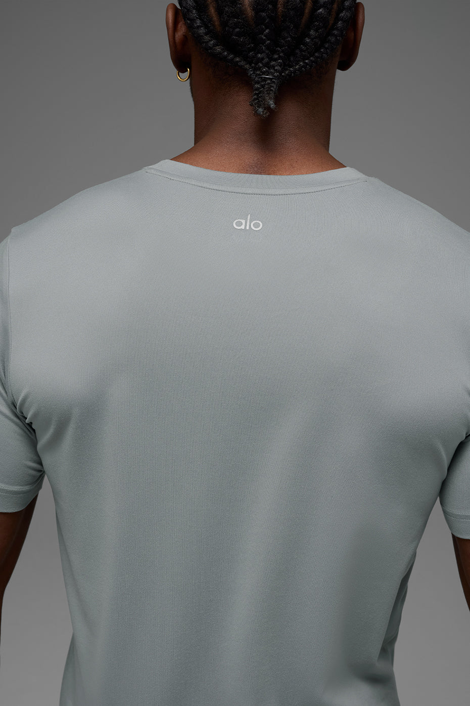 Conquer Reform Crewneck Short Sleeve - Lunar Grey - Image 3