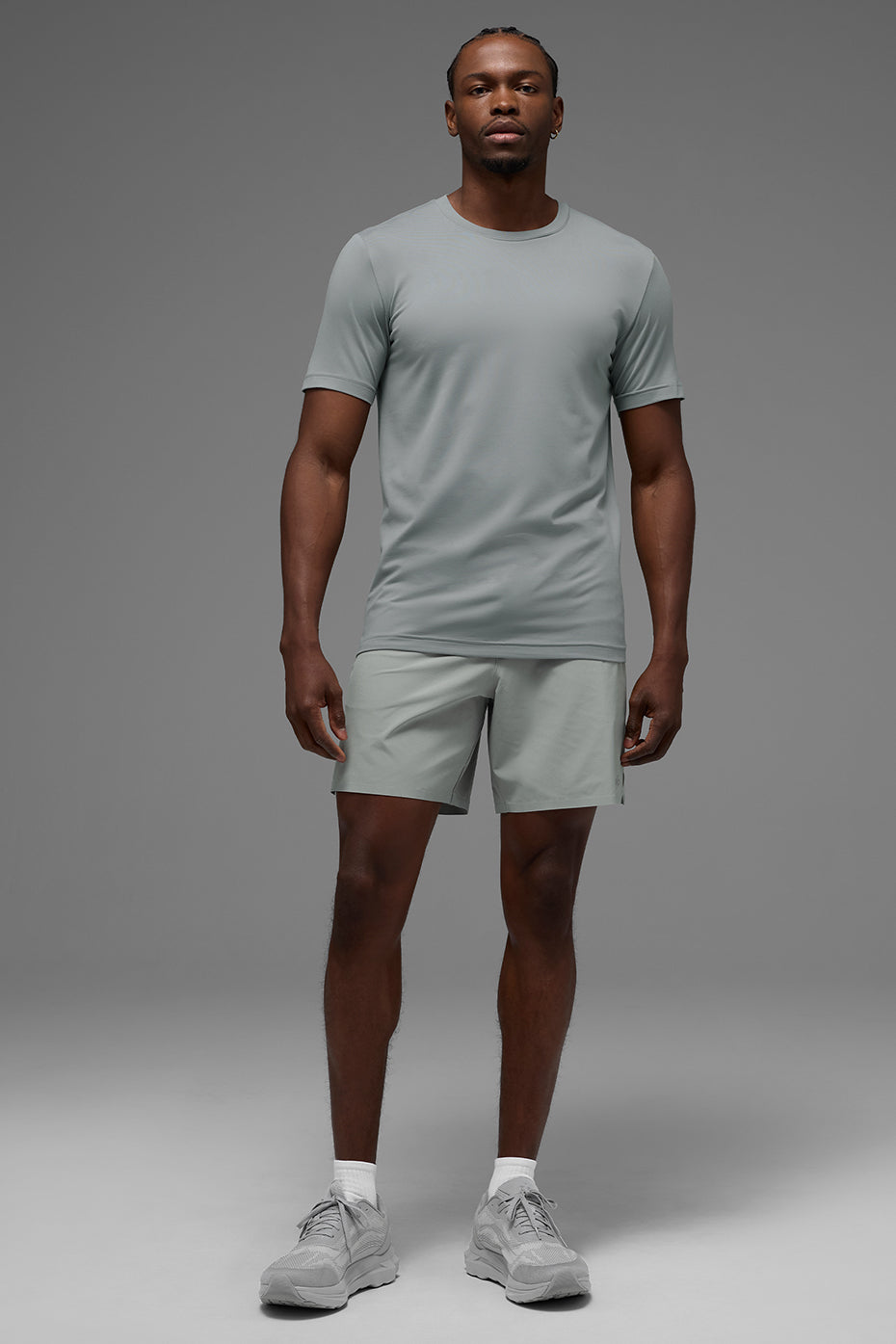 Conquer Reform Crewneck Short Sleeve - Lunar Grey - Image 6