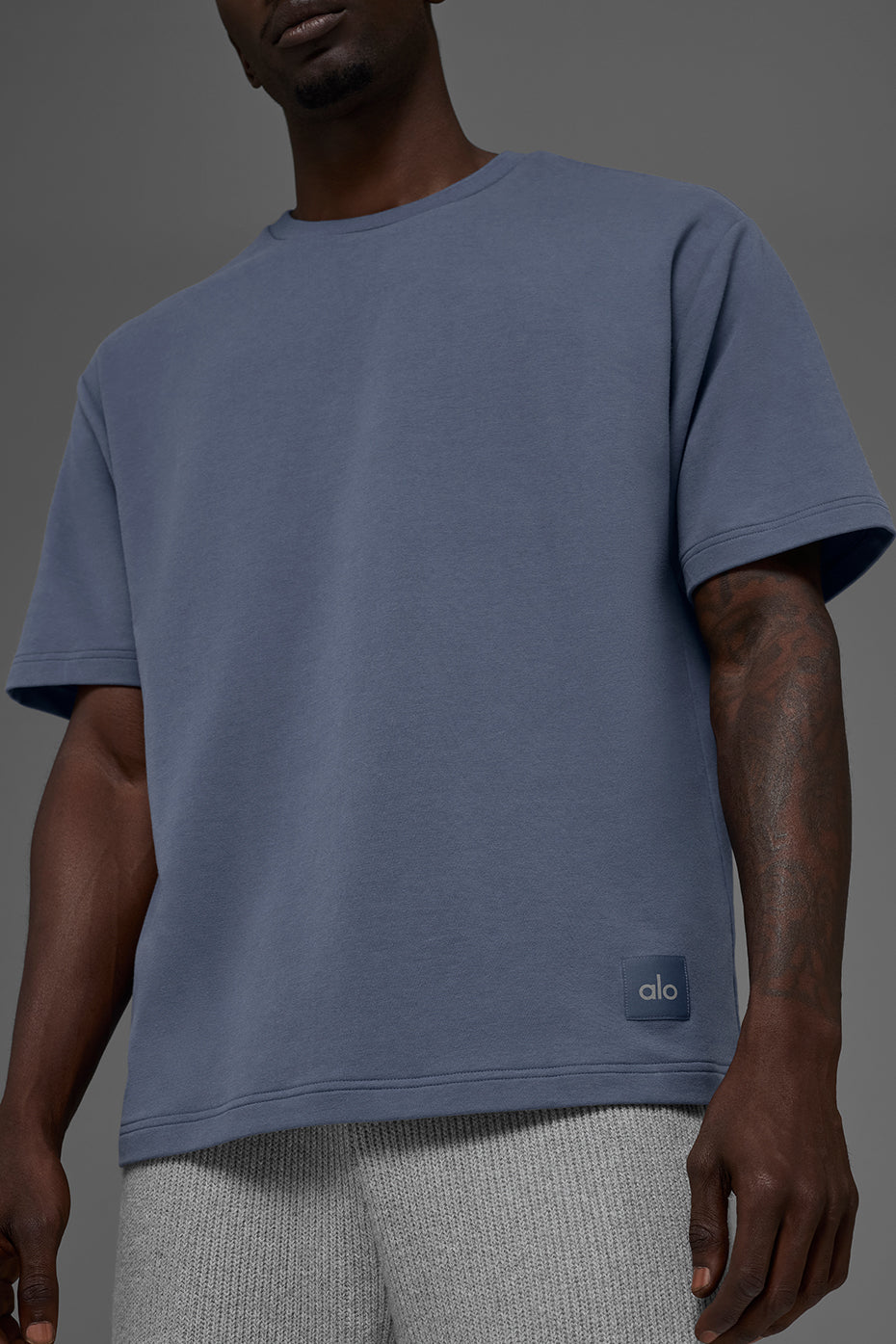 Double Take Short Sleeve - Bluestone - Image 4