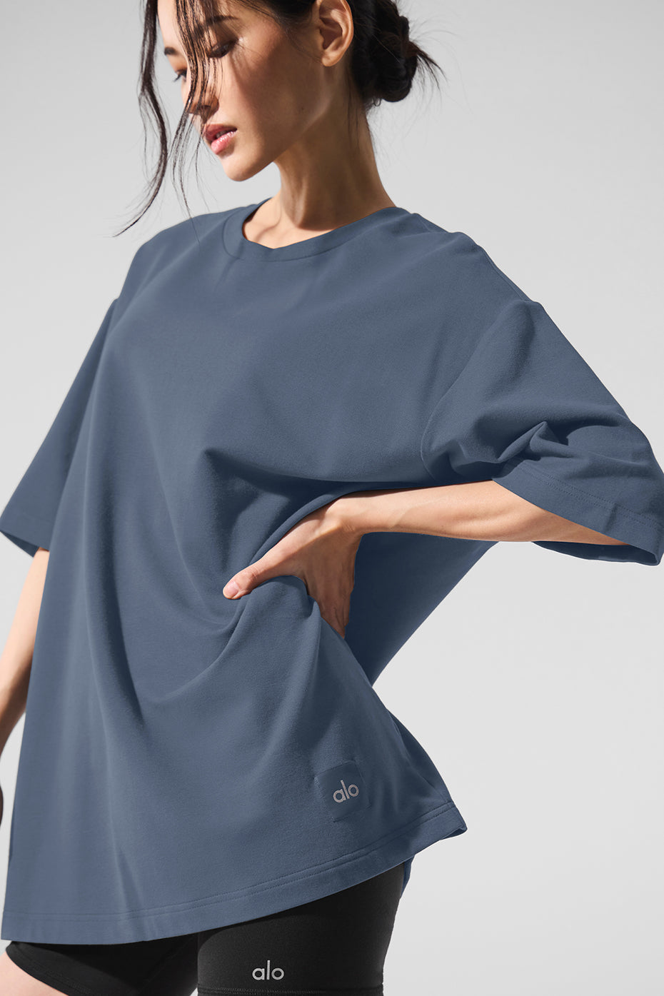 Double Take Short Sleeve - Bluestone - Image 3