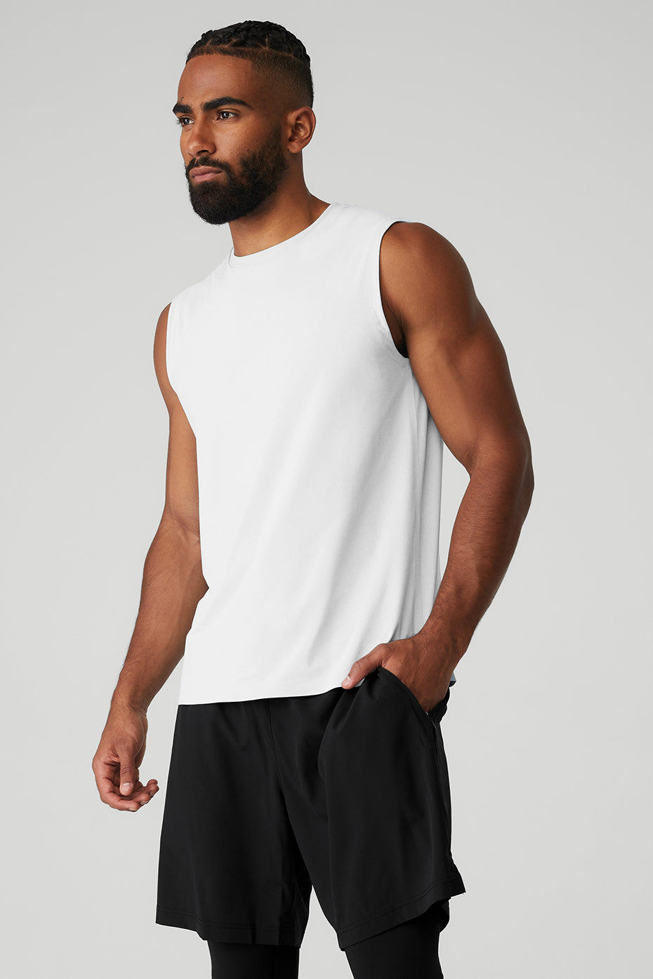 Idol Performance Tank - White - Image 3