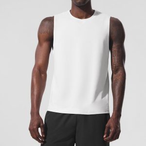 Conquer Muscle Tank - White