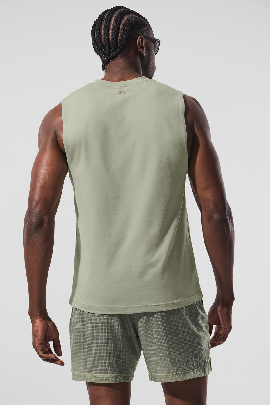 Conquer Muscle Tank - Limestone - Image 2
