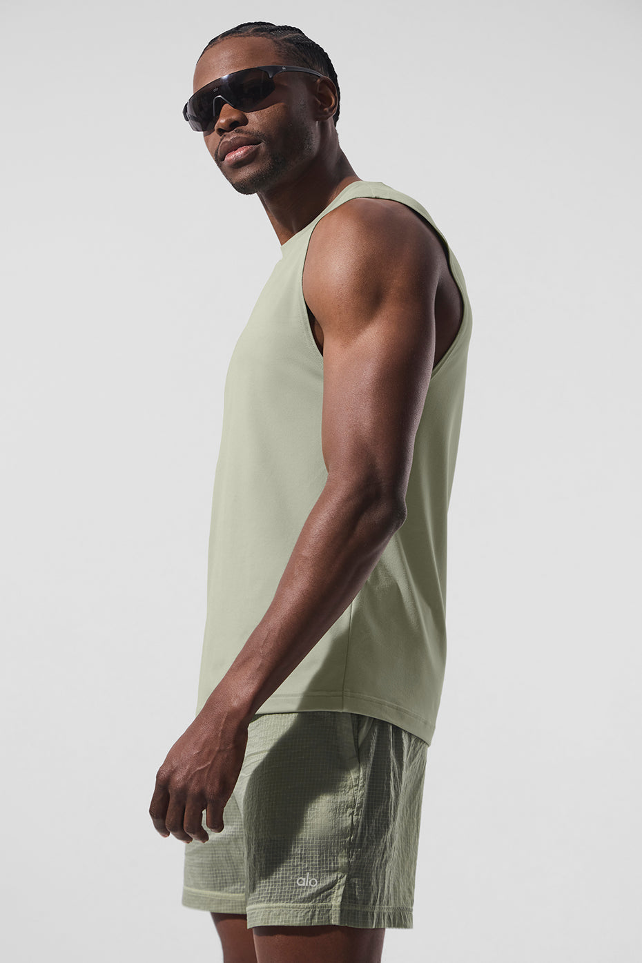 Conquer Muscle Tank - Limestone - Image 4