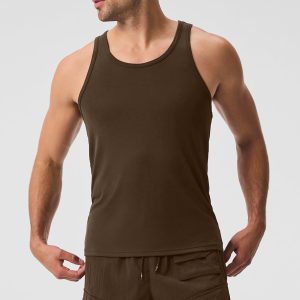 Everyday Modal Rib Tank - Espresso