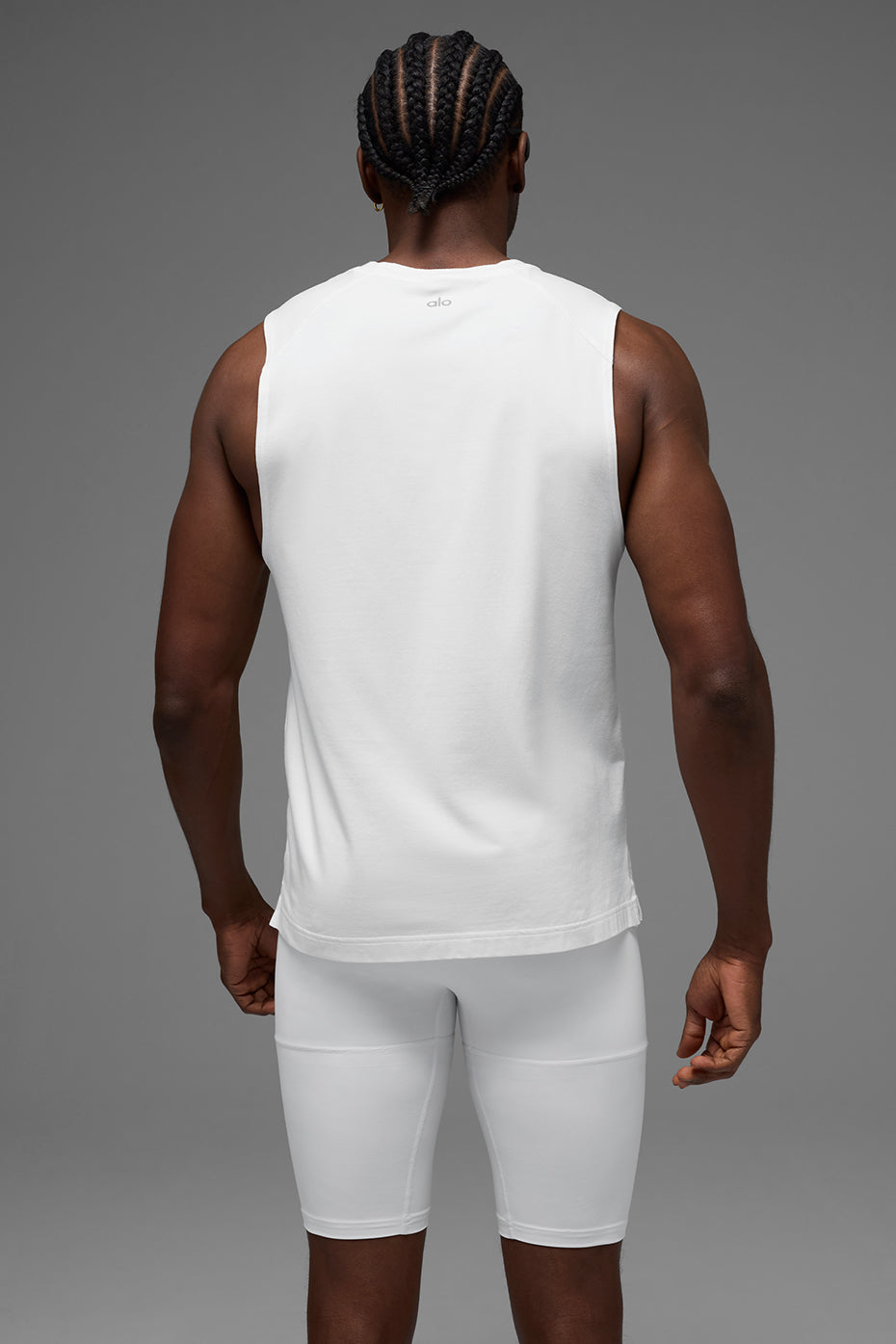ALO Vapor Muscle Tank - White - Image 2