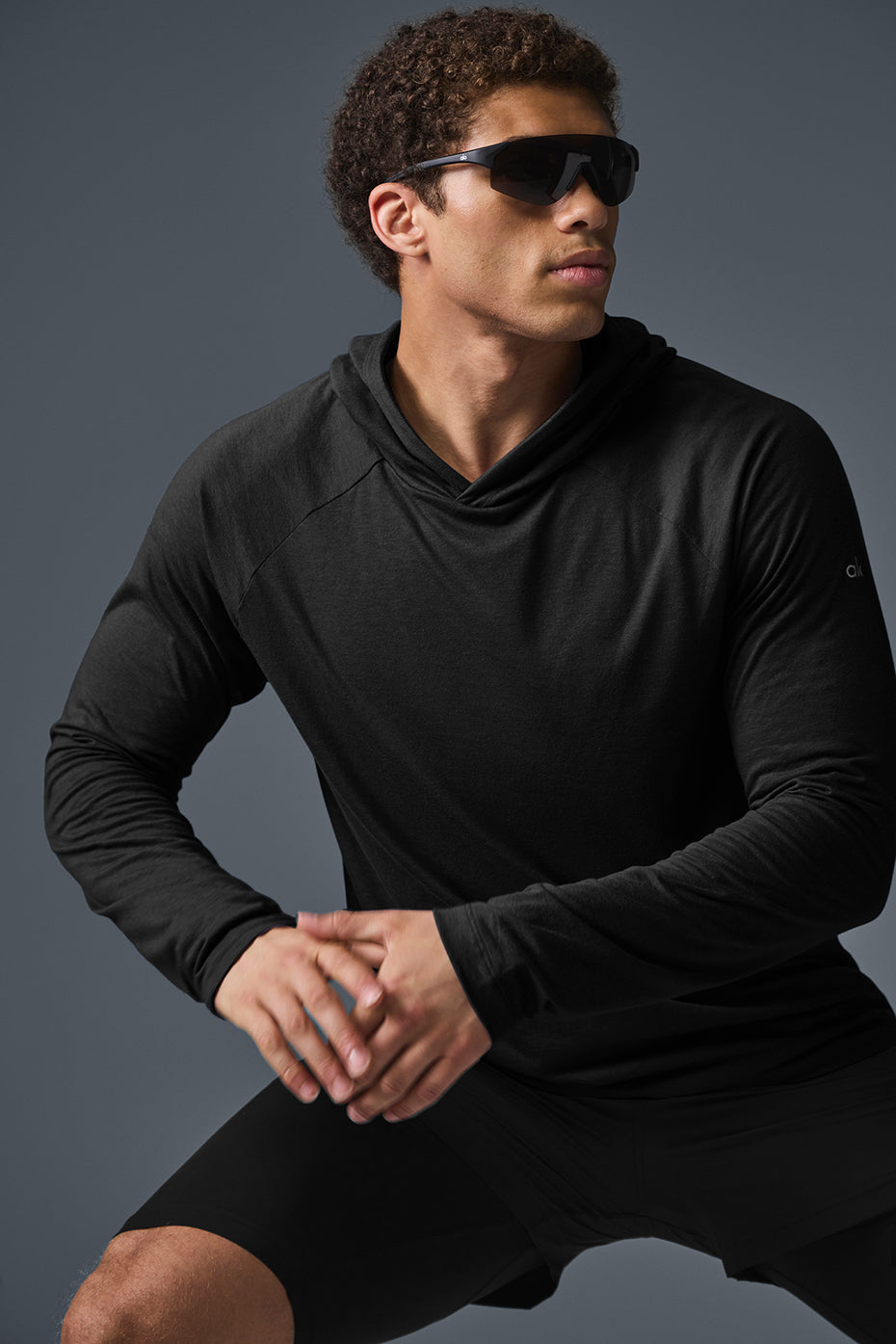 Core Hooded Runner - Black - Image 3
