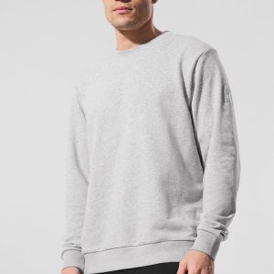 Qualifier Crewneck - Athletic Heather Grey