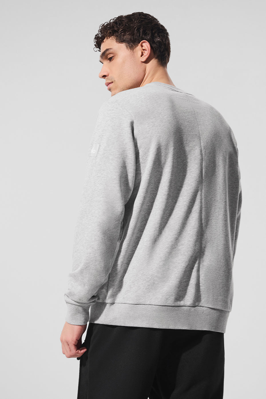 Qualifier Crewneck - Athletic Heather Grey - Image 3