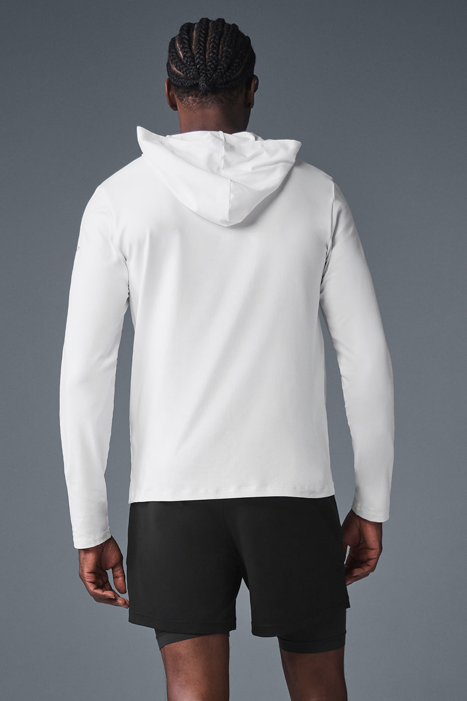 Conquer Reform Long Sleeve With Hood - White - Image 3