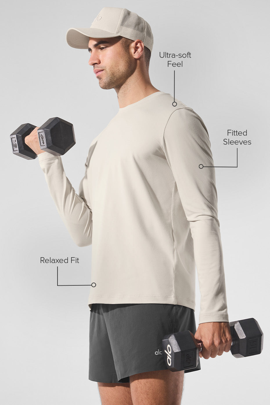 Conquer Reform Crewneck Long Sleeve - Bone - Image 2