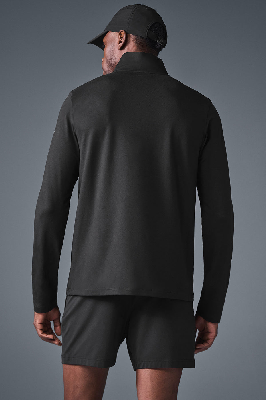 Conquer 1/4 Zip Reform Long Sleeve - Black - Image 3
