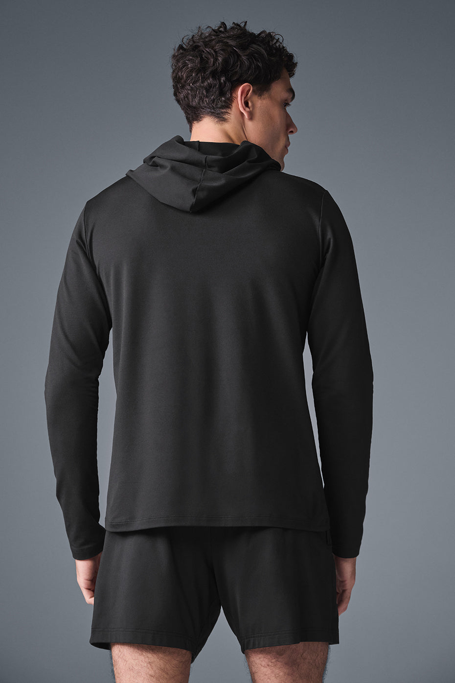 Conquer Reform Long Sleeve With Hood - Black - Image 3