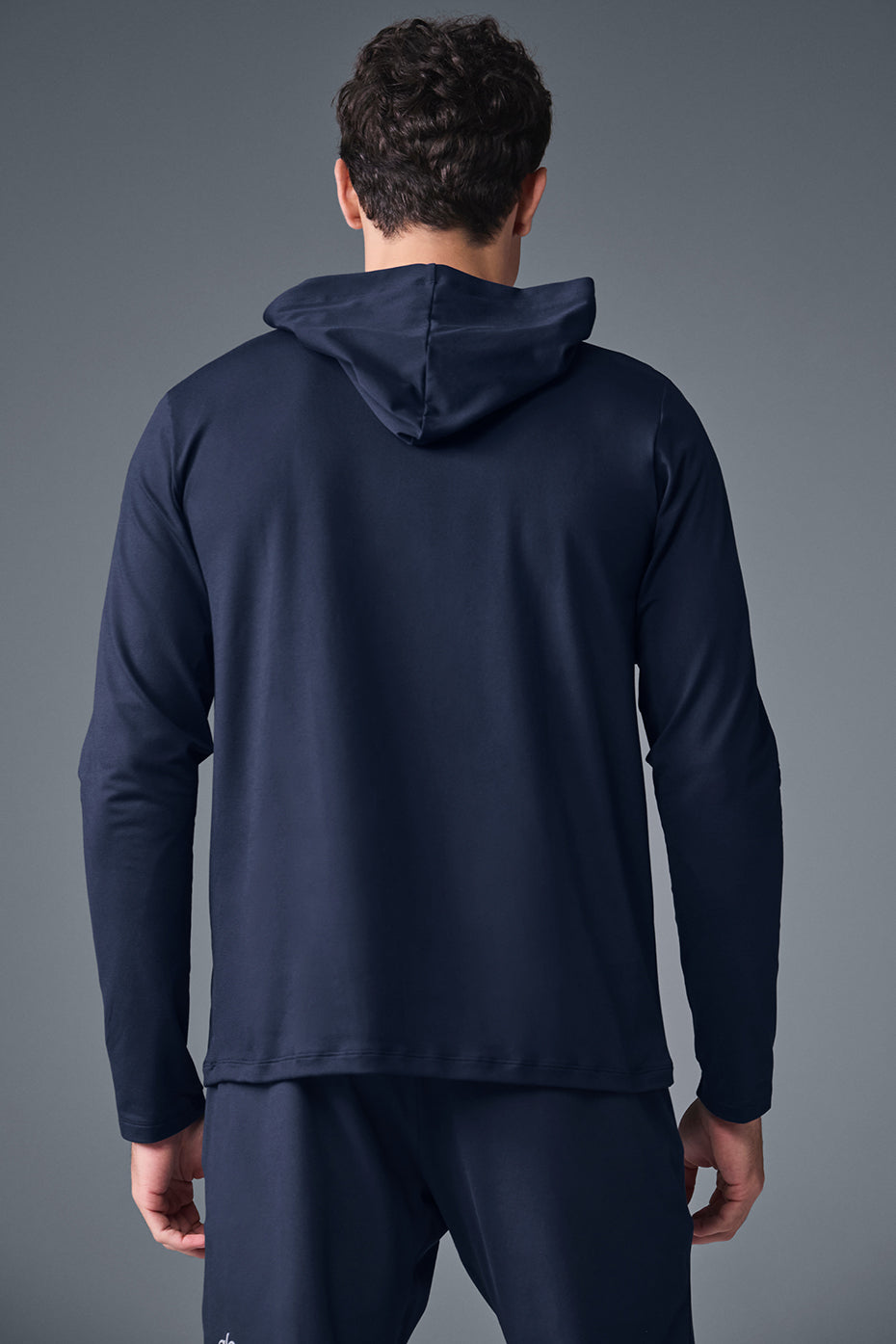 Conquer Reform Long Sleeve With Hood - Navy - Image 4