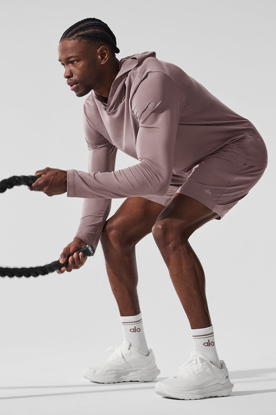 Conquer Reform Long Sleeve With Hood - Mushroom - Image 5