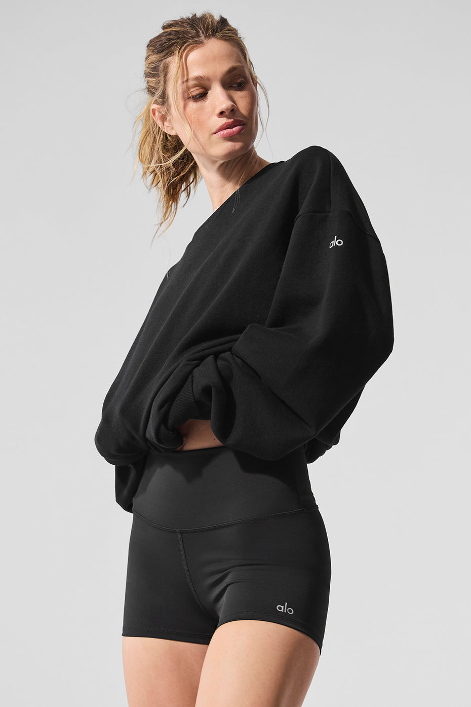 Chill Crew Neck Pullover - Black - Image 3