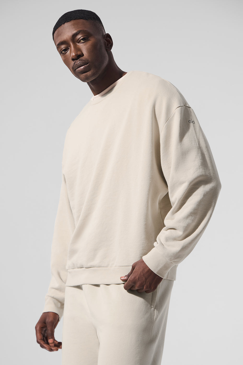 Chill Crew Neck Pullover - Bone - Image 3
