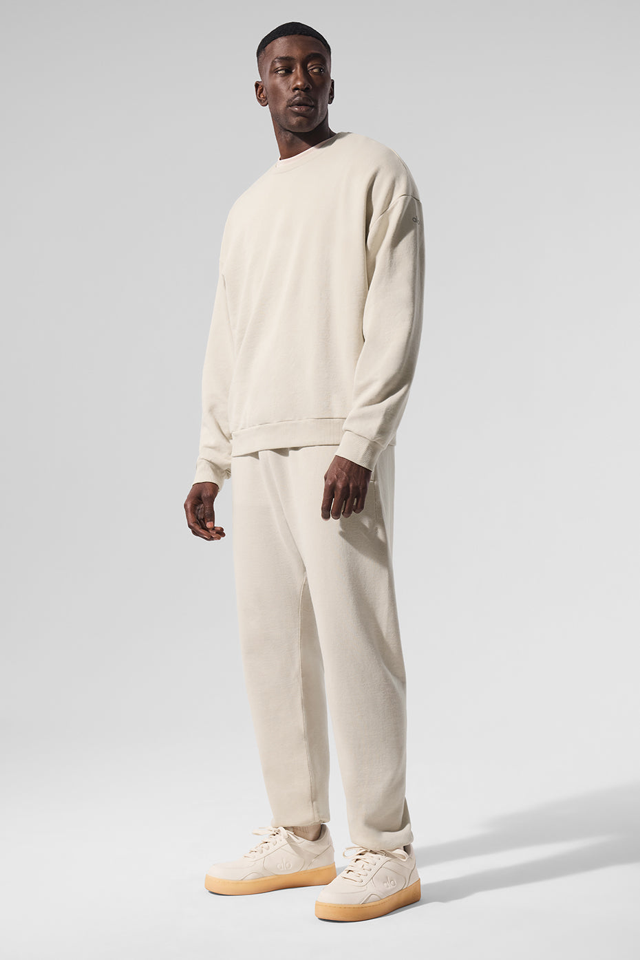 Chill Crew Neck Pullover - Bone - Image 5