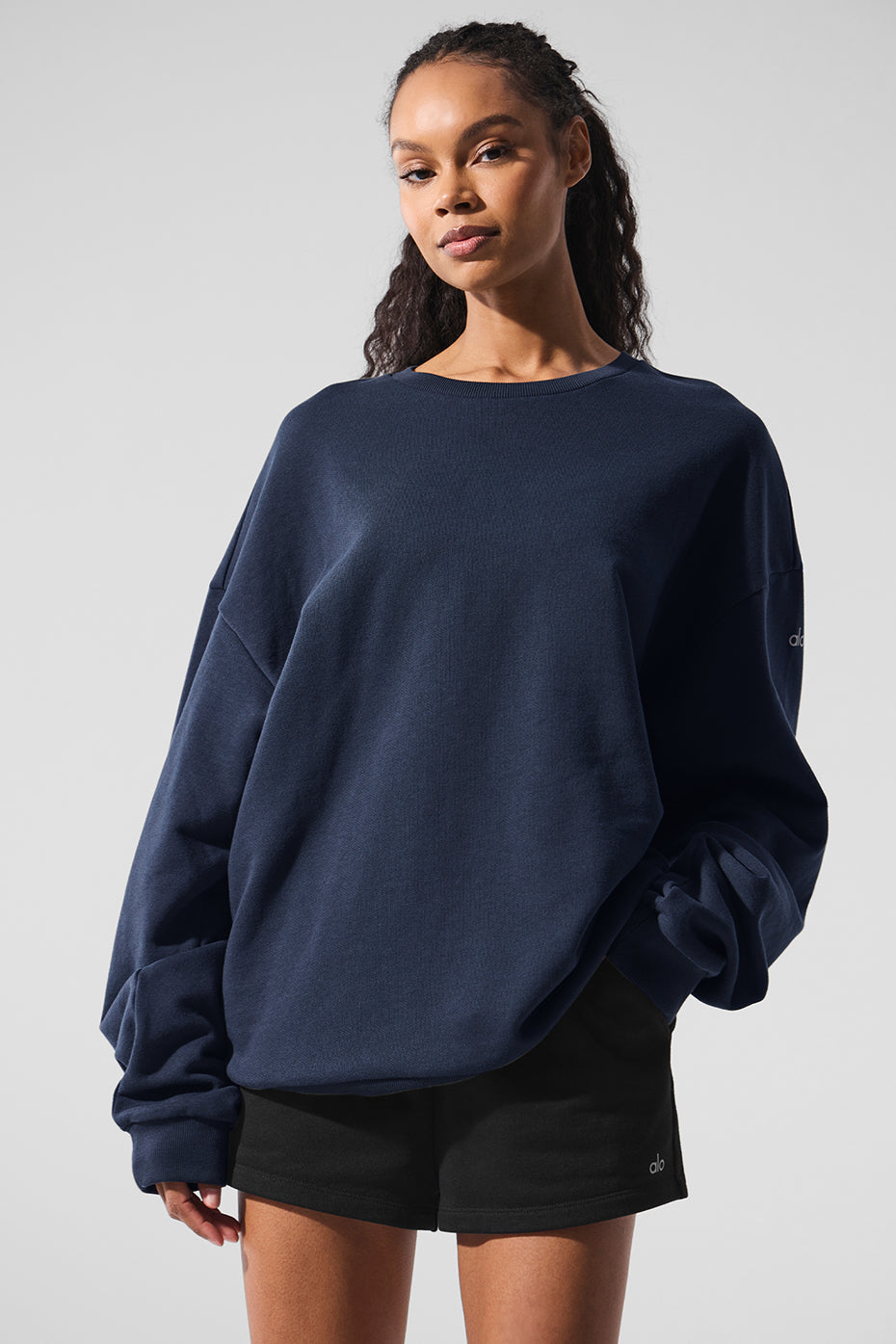 Chill Crew Neck Pullover - Navy