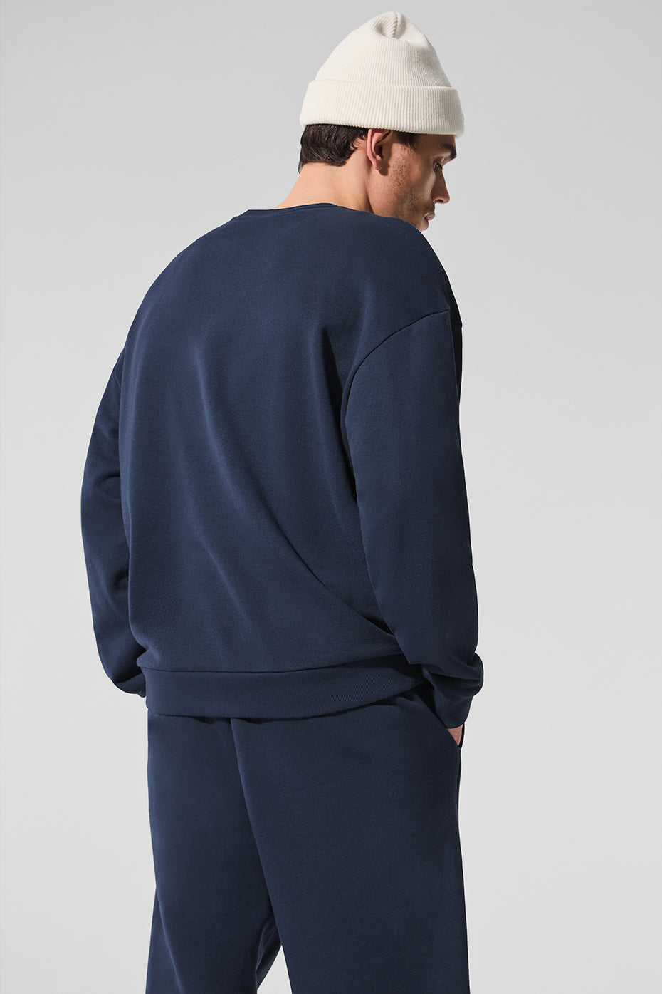 Chill Crew Neck Pullover - Navy - Image 2