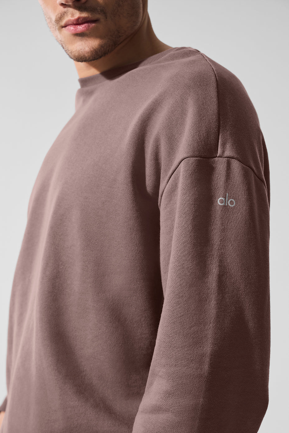 Chill Crew Neck Pullover - Mushroom - Image 4