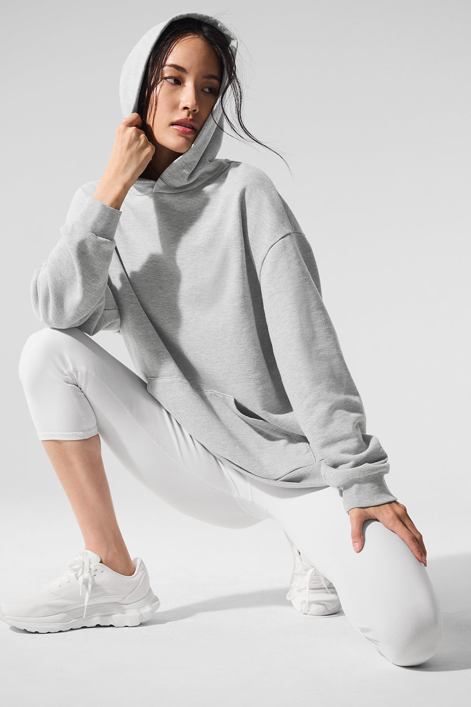 Chill Hoodie - Athletic Heather Grey - Image 5