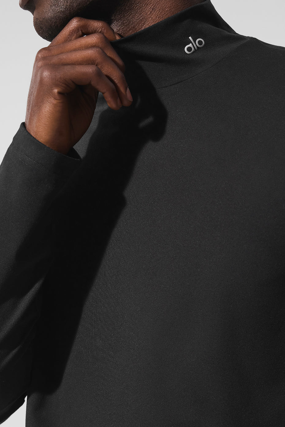 Conquer Reform Mock Neck Long Sleeve - Black - Image 2